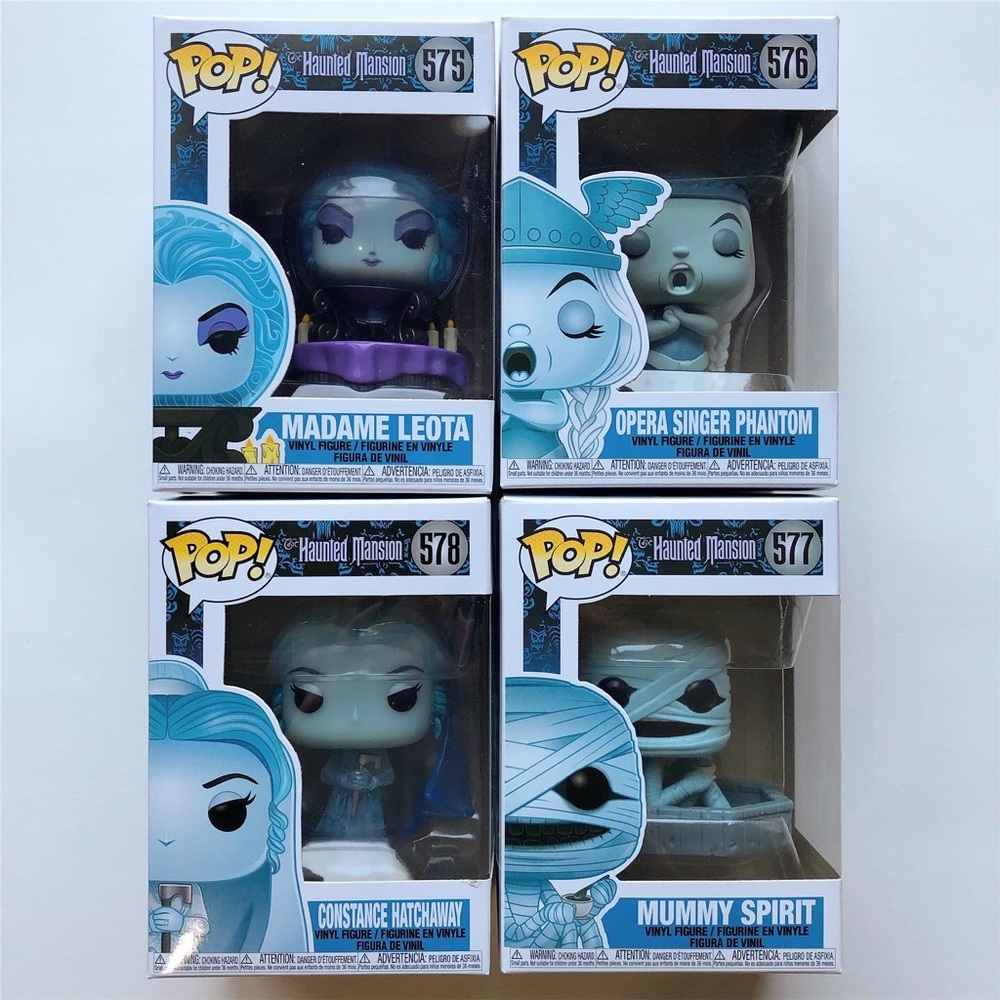 Haunted Mansion Funko Pops set of 4 NEW in box